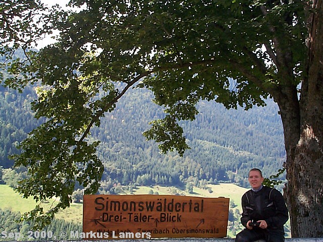 Simonswldertal - 3 Tlerblick m. Anja