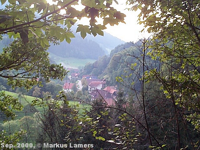 Blick auf Kirnbach