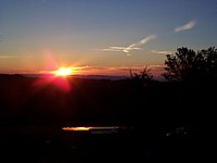 Sonnenaufgang in Brenden (Schwarzwald)